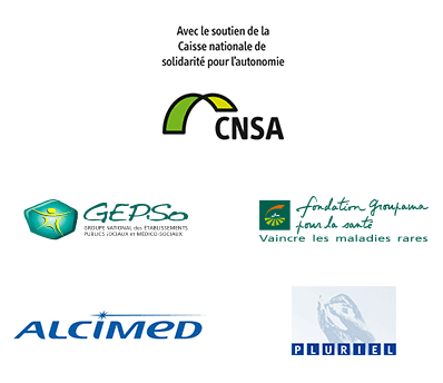 Logos de remerciement partenaires, Guide Prader-Willi